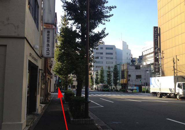 馬喰町駅・馬喰横山駅・東日本橋駅の2番出口からの経路写真